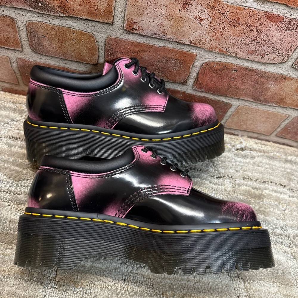 Dr martens Quad 8053 Quad oxfords women’s Sz 6 - Picture 9 of 14